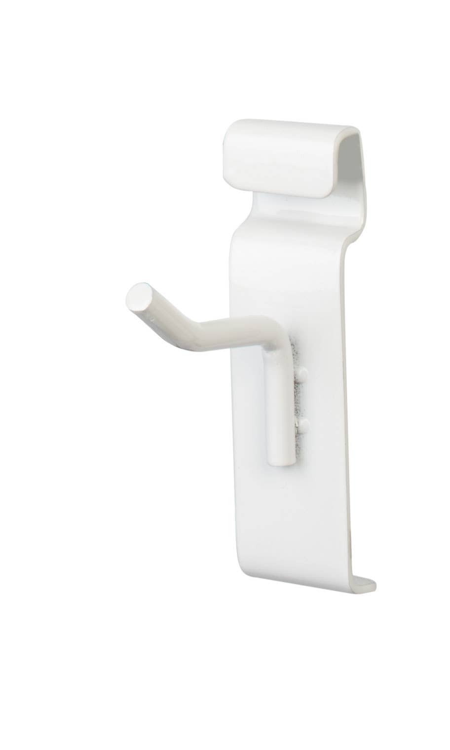 Peg Hooks for Wire Grid: White / 8"